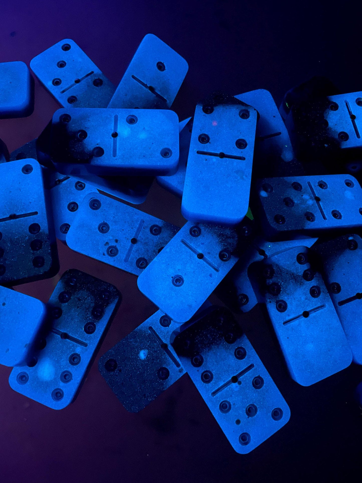 graphite blue glow dominos double 6 /9 /12 are available