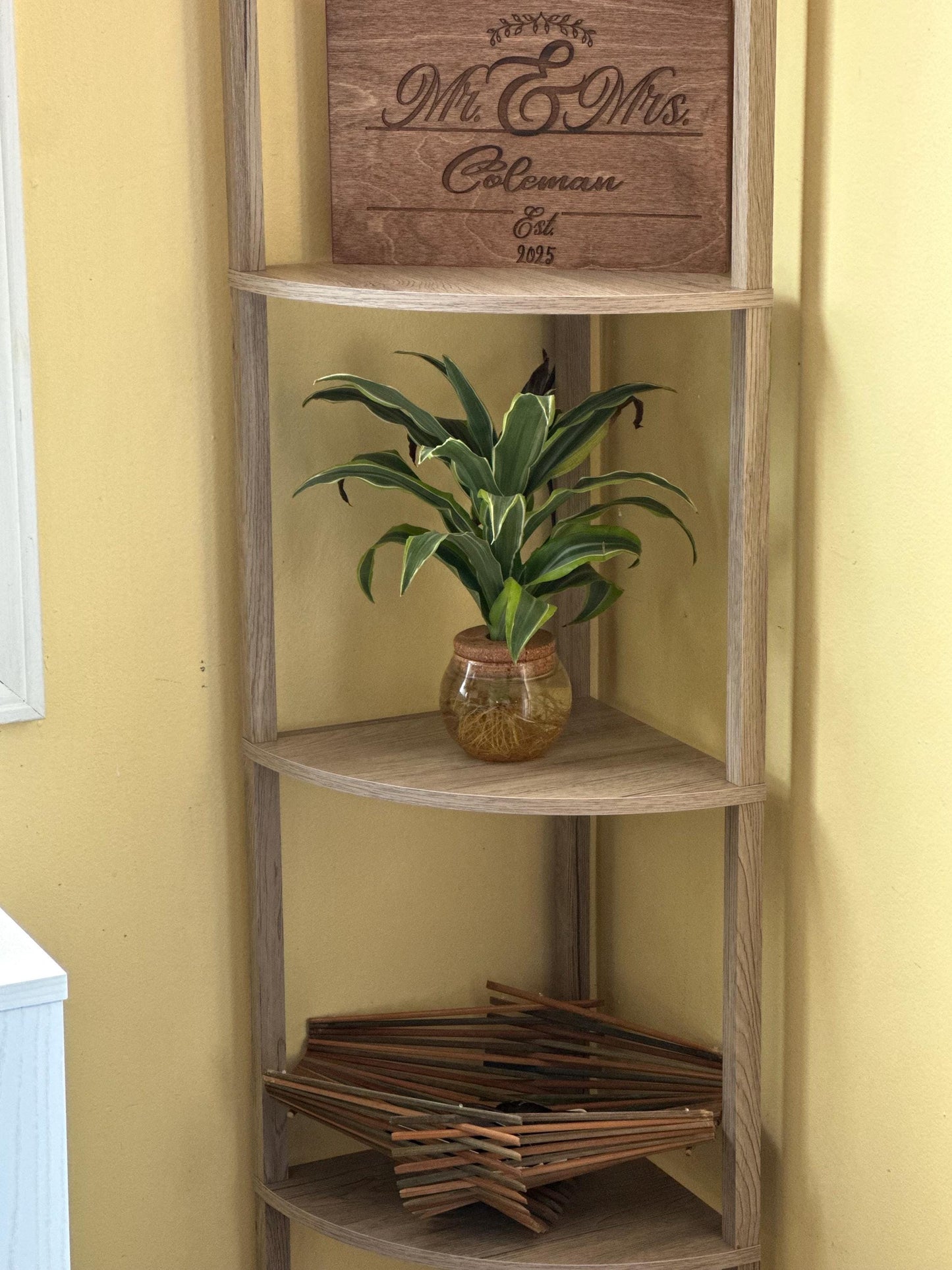 wooden engraved signs