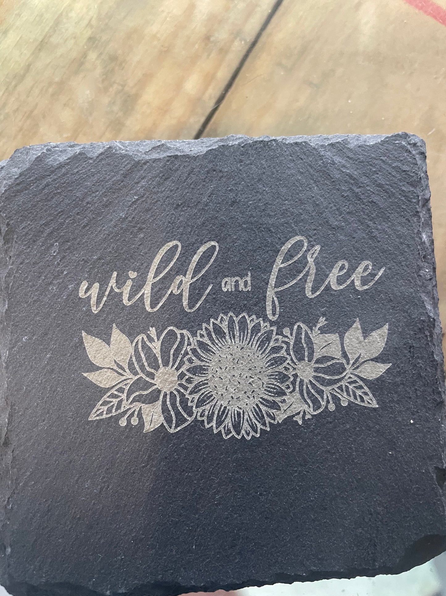 Boho custom coasters set of 4