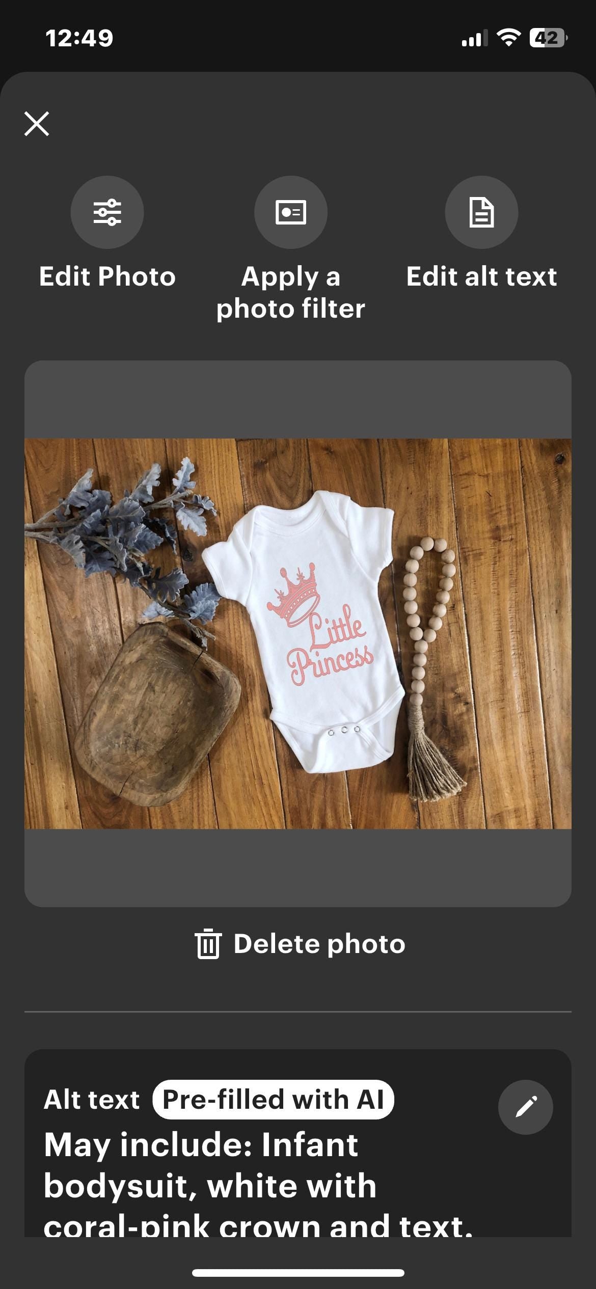 Poppin bottles graphic onesie